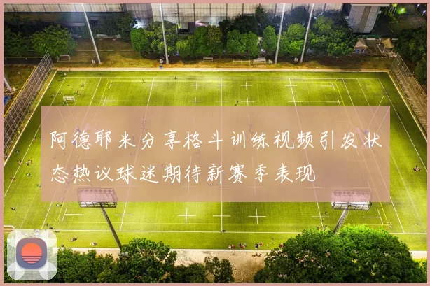 阿德耶米分享格斗训练视频引发状态热议球迷期待新赛季表现